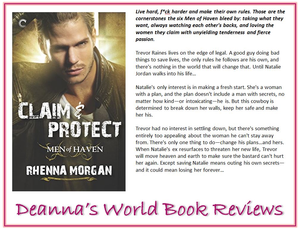 Claim and Protect by Rhenna Morgan blurb