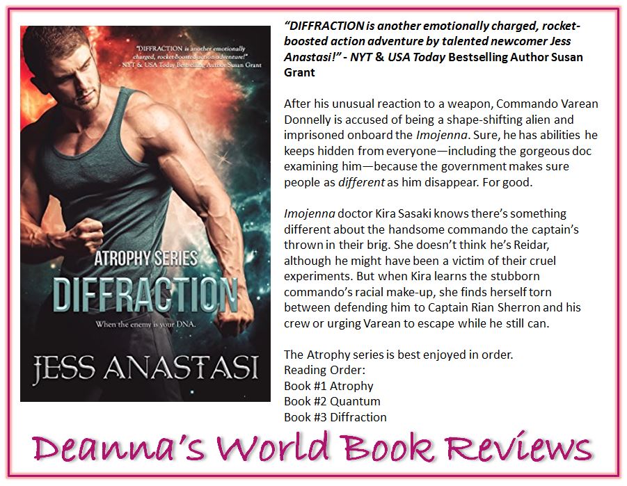 Diffraction by Jess Anastasi blurb