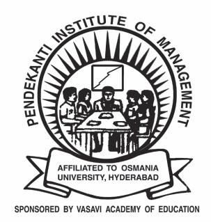 PENDEKANTI INSTITUTE OF MANAGEMENT, Hyderabad