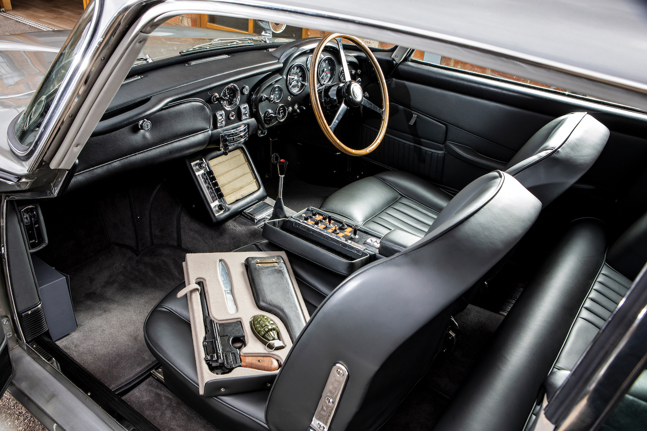 James Bond Aston Martin DB5 up for auction