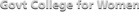 Govt Women College, Cluster University Srinagar