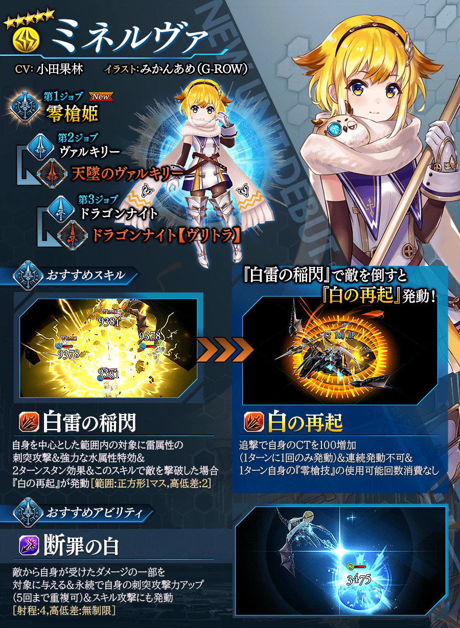 【タガタメ】ミネルヴァは強い？評価と運用まとめ