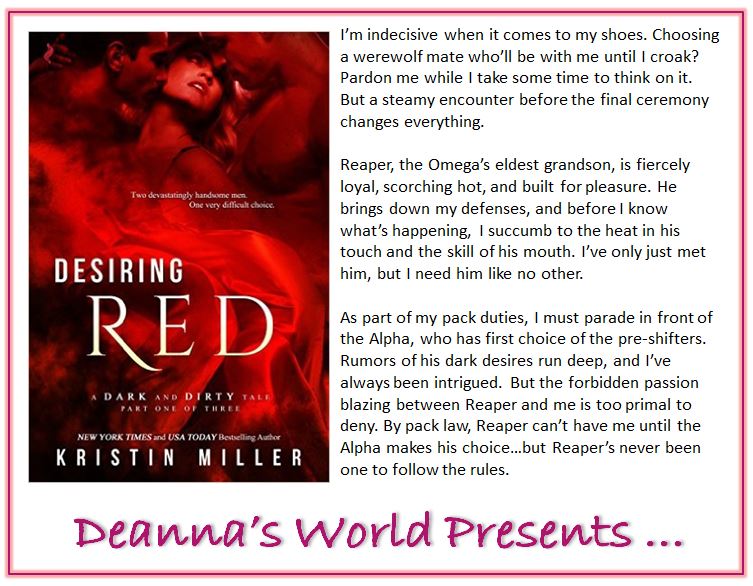 Desiring Red by Kristin Miller blurb