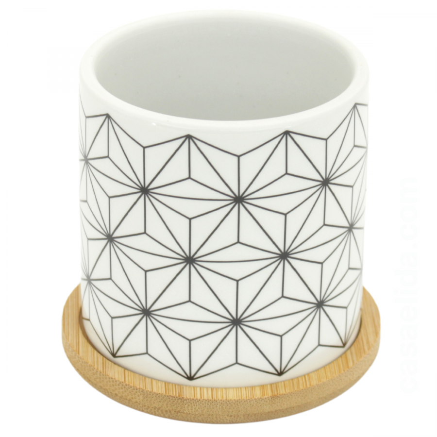 Mini maceta 8x7.5xØ7.5cm, cerámica