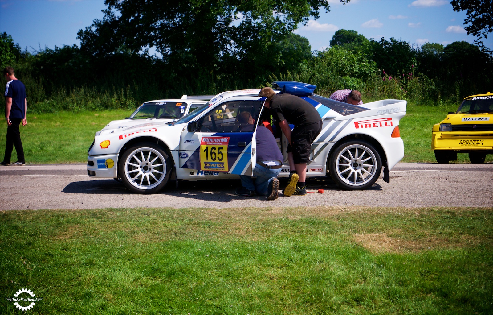 Take to the Road Feature Passenger ride in a 1984 Ford RS200