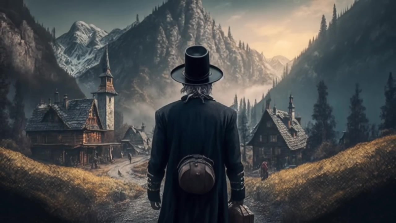 Клип «Король и Шут-Камнем по голове» от Midjourney