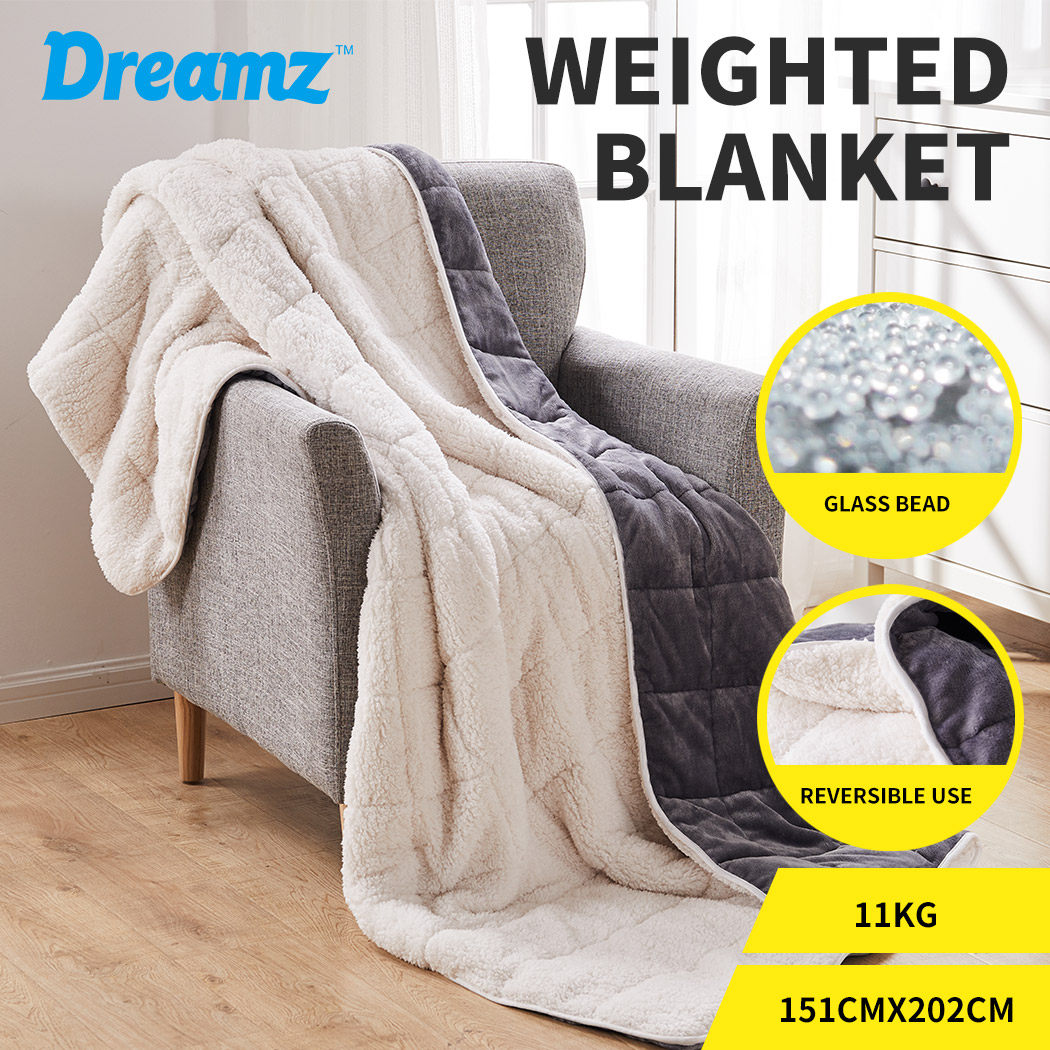 DreamZ Weighted Blanket Heavy Gravity Deep Relax Ultra Soft 5/7/9/11KG