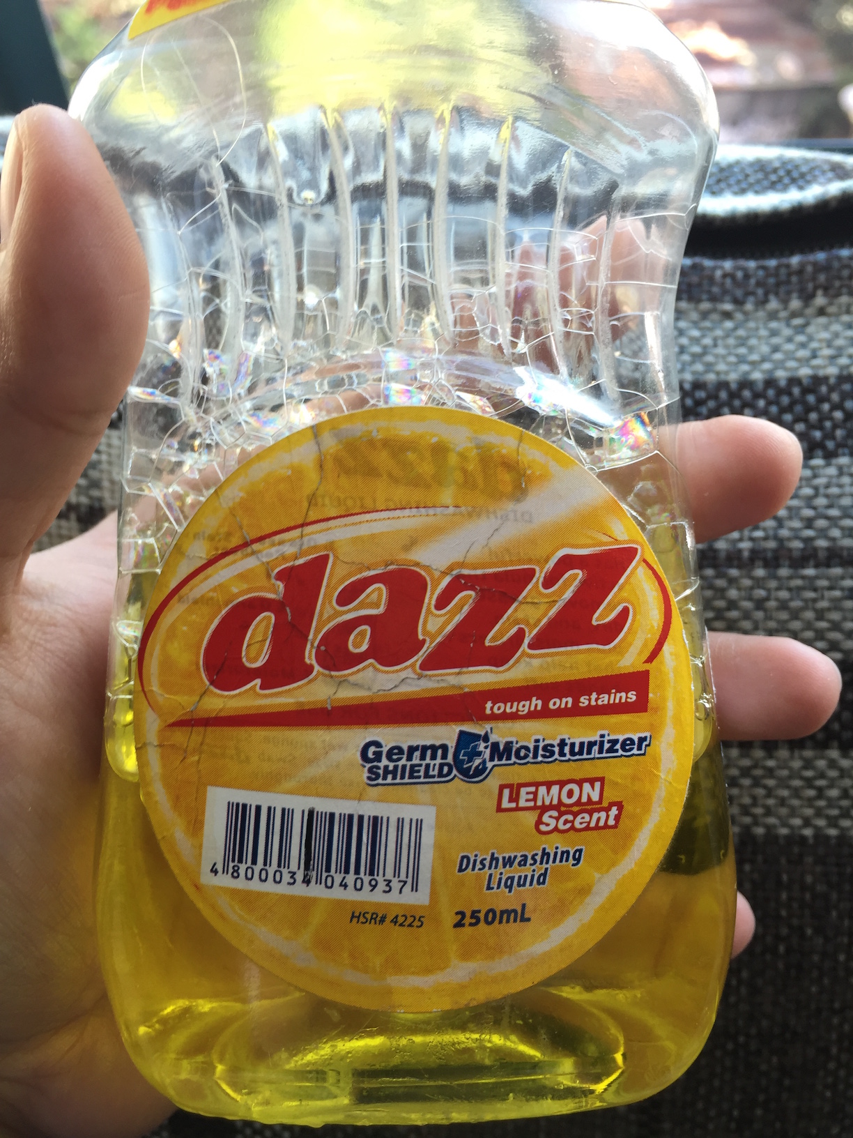 Dazz dishwashing