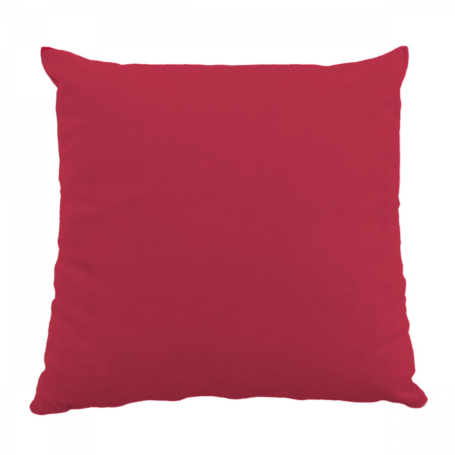 Cojín rojo oscuro, 45x45cm