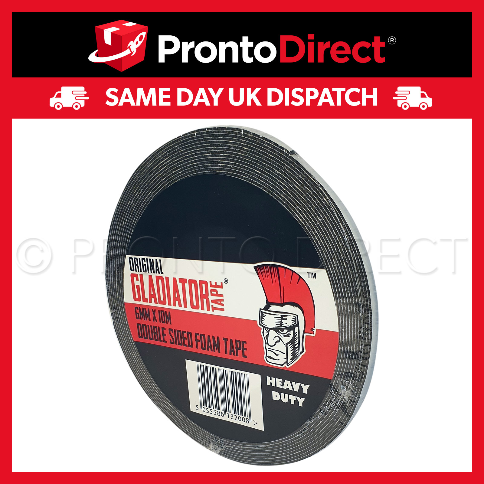Double Sided Foam Tape Black Automotive Permanent Car Body Trim Self Adhesive