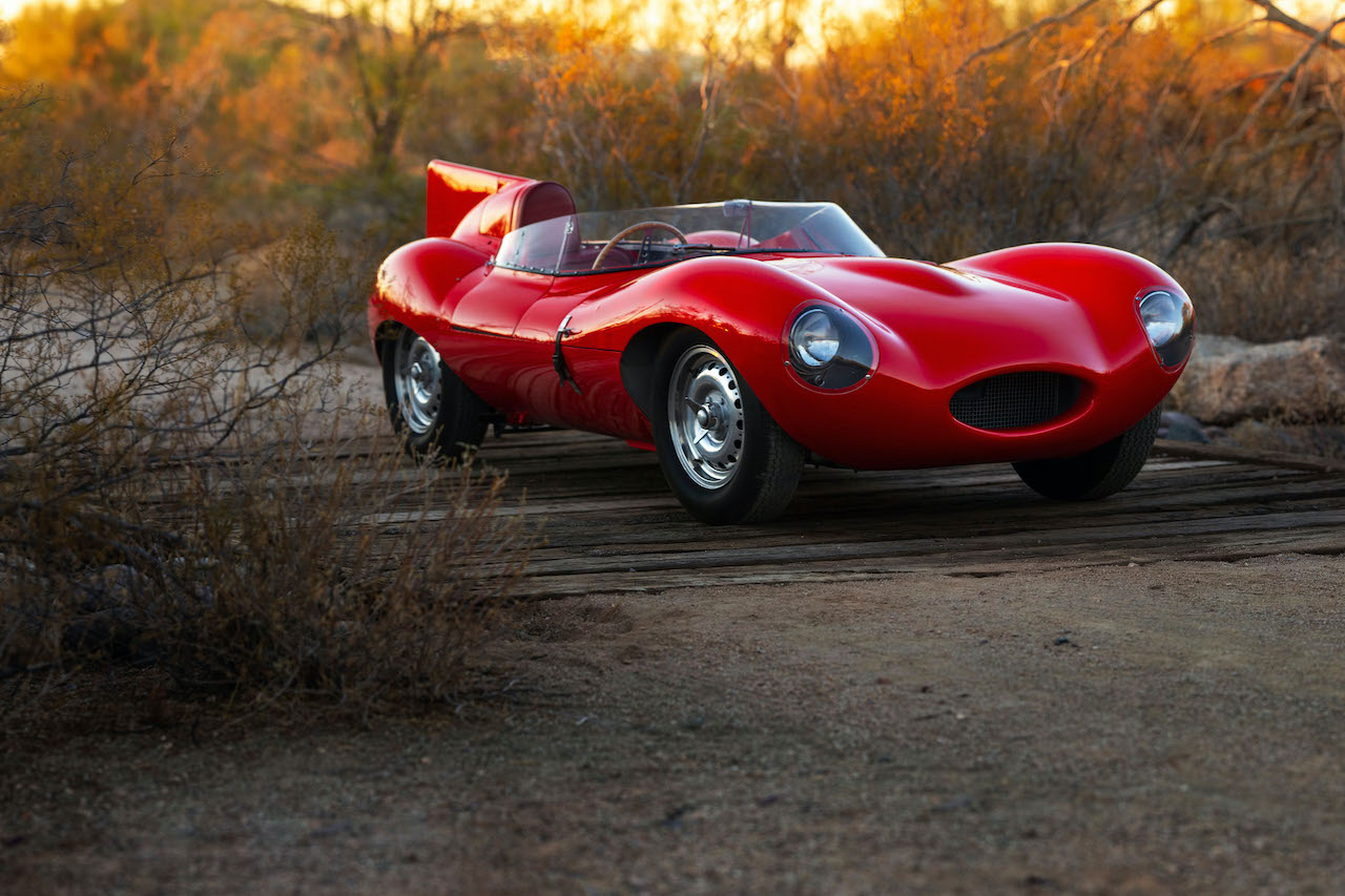 Ex Ecclestone and Blond 1955 Jaguar D-Type sells for $6m