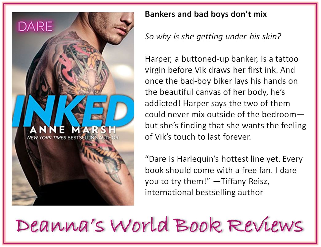 Inked by Anne Marsh blurb