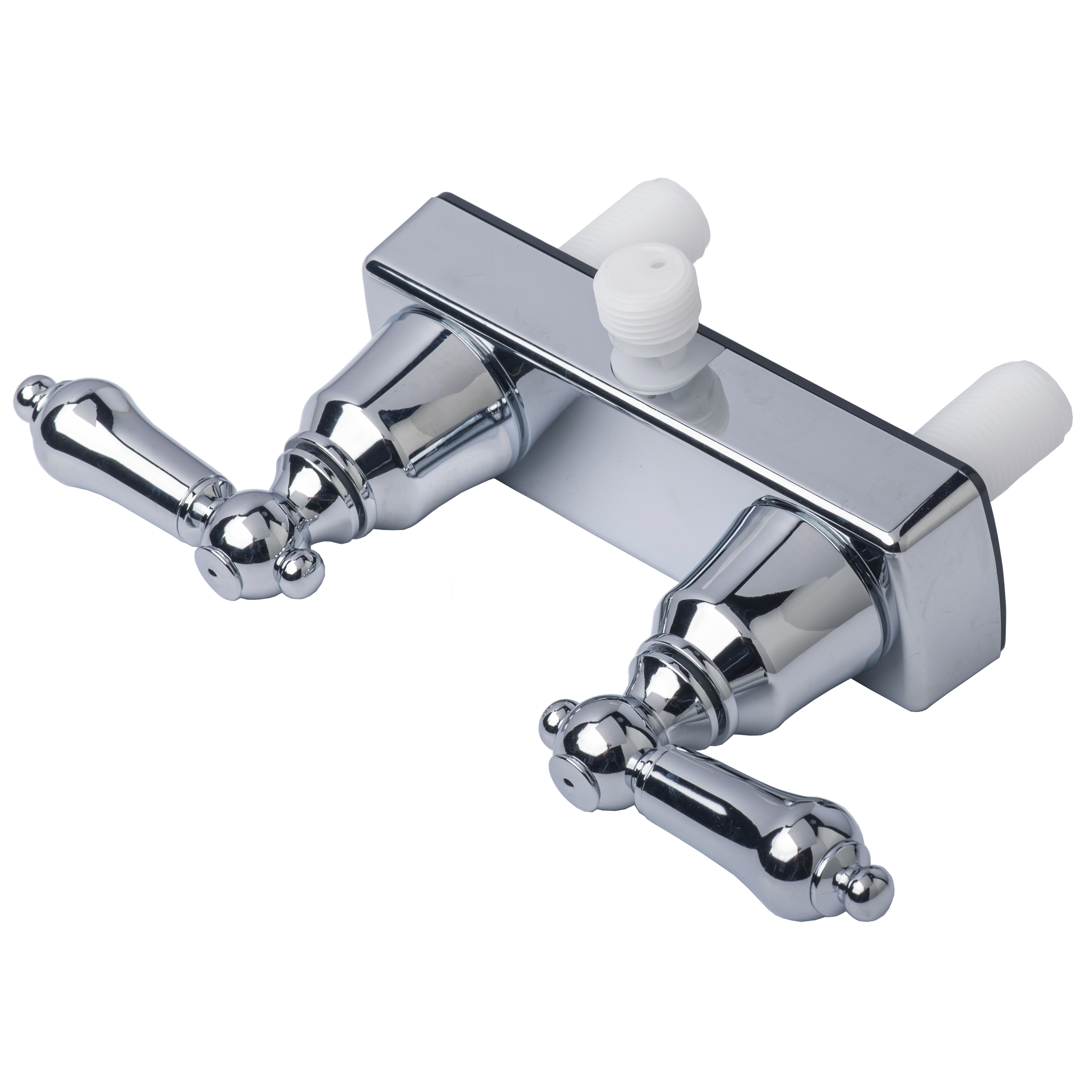 RV/Motorhome Shower Faucet Valve Diverter with Hand Held Shower Chrome
