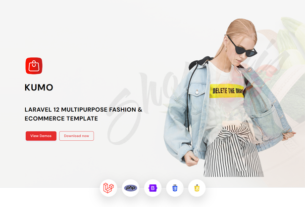 Kumo - Laravel 12 Multipurpose Fashion & eCommerce Template - 8