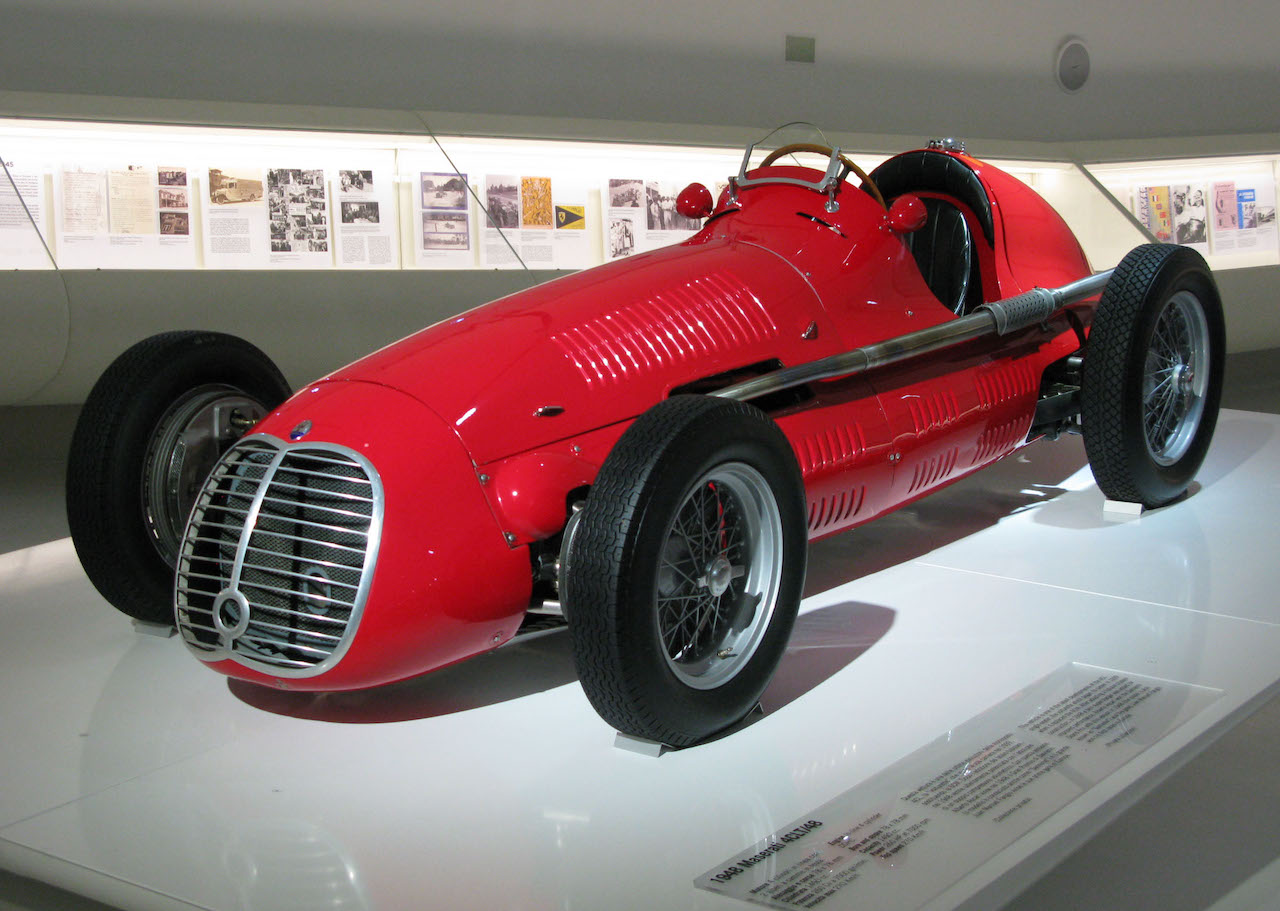 Maserati celebrates 70 years since Maserati 4CLT F1 win