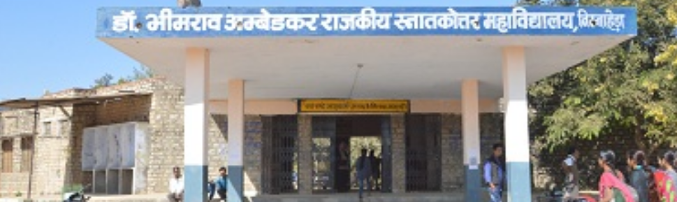 Dr. Bhimrao Ambedkar Government P.G College, Chittorgarh