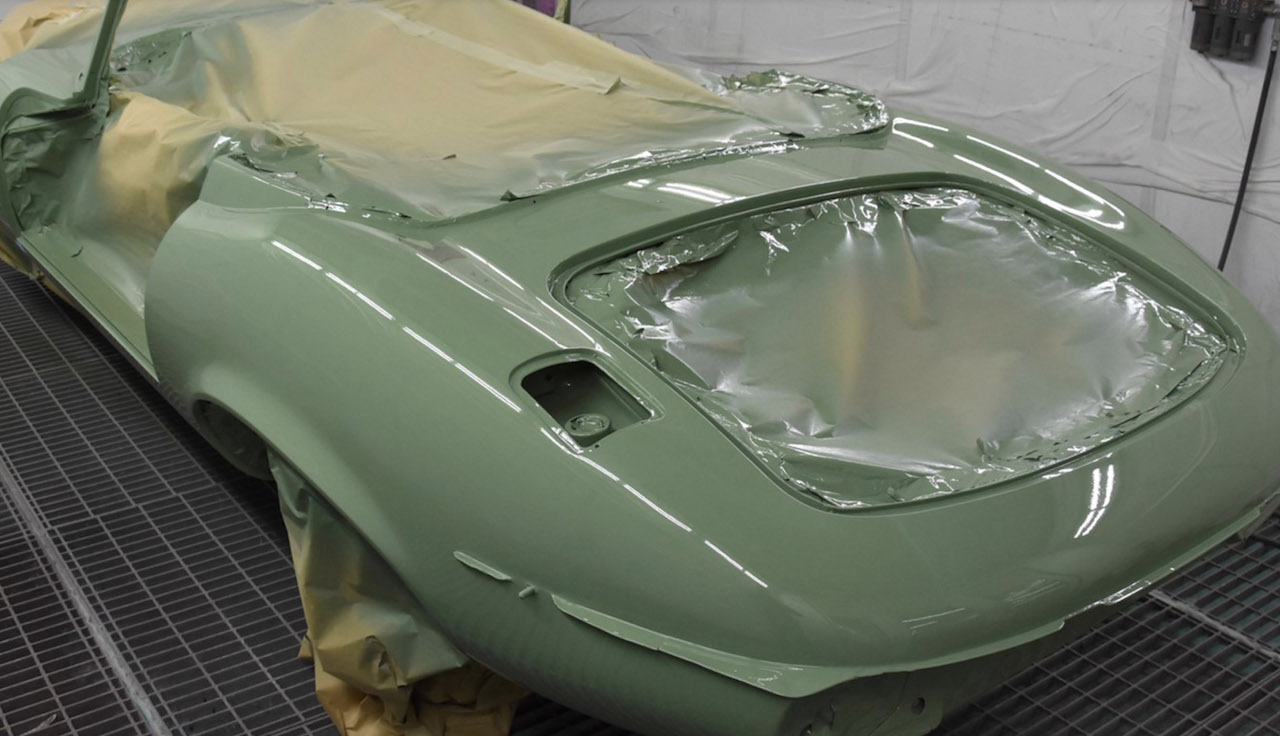 Kevin Keegan's 1972 Jaguar E-Type restored