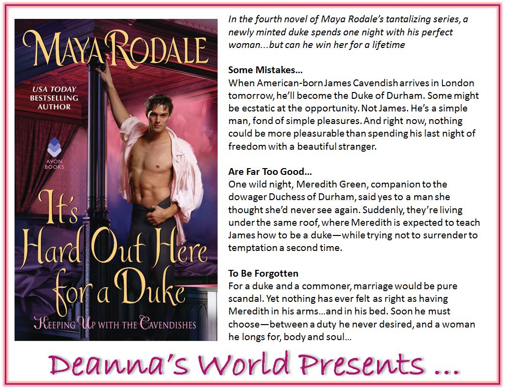 It's Hard Out Here For A Duke by Maya Rodale blurb