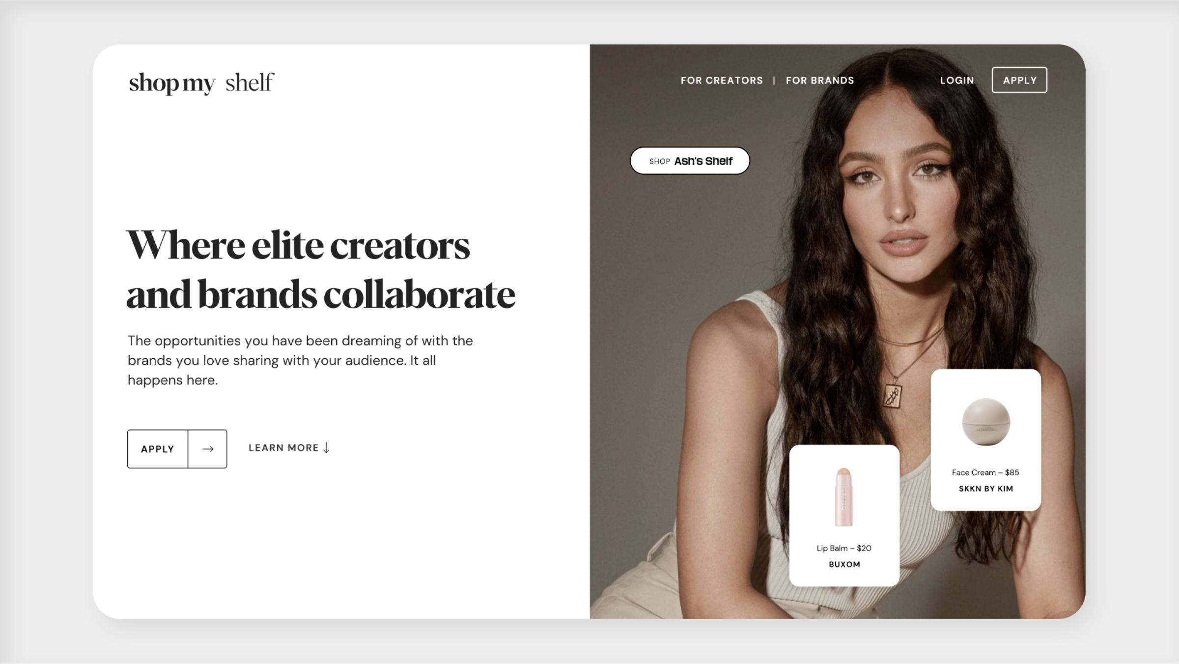 Website design for Shop My by Condensed.io