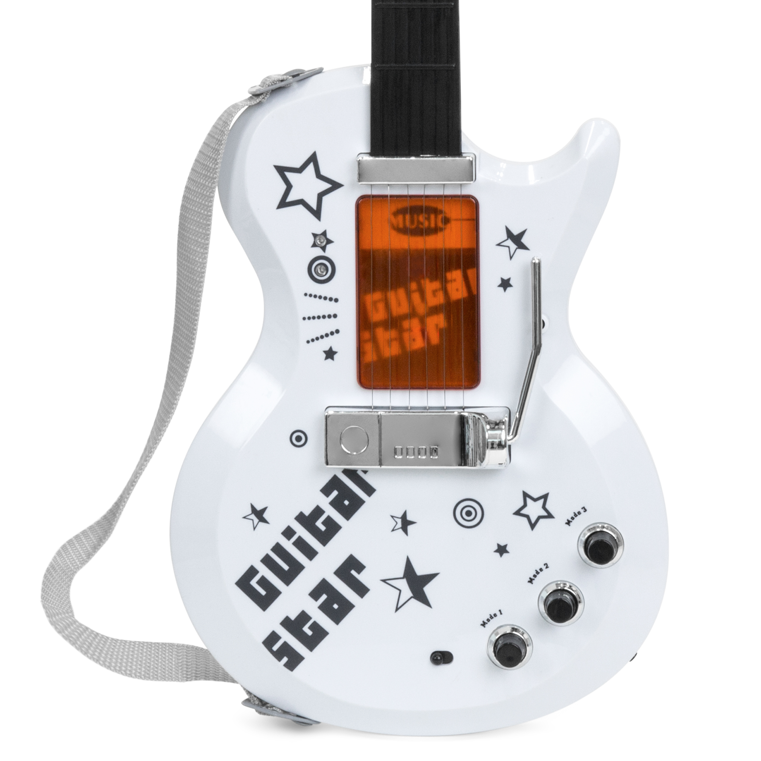 BCP Kids Electric Guitar Toy Play Set w/ 6 Songs, Microphone, Amp