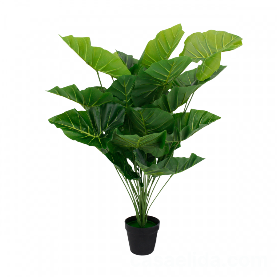 Planta artificial taro, 75cm