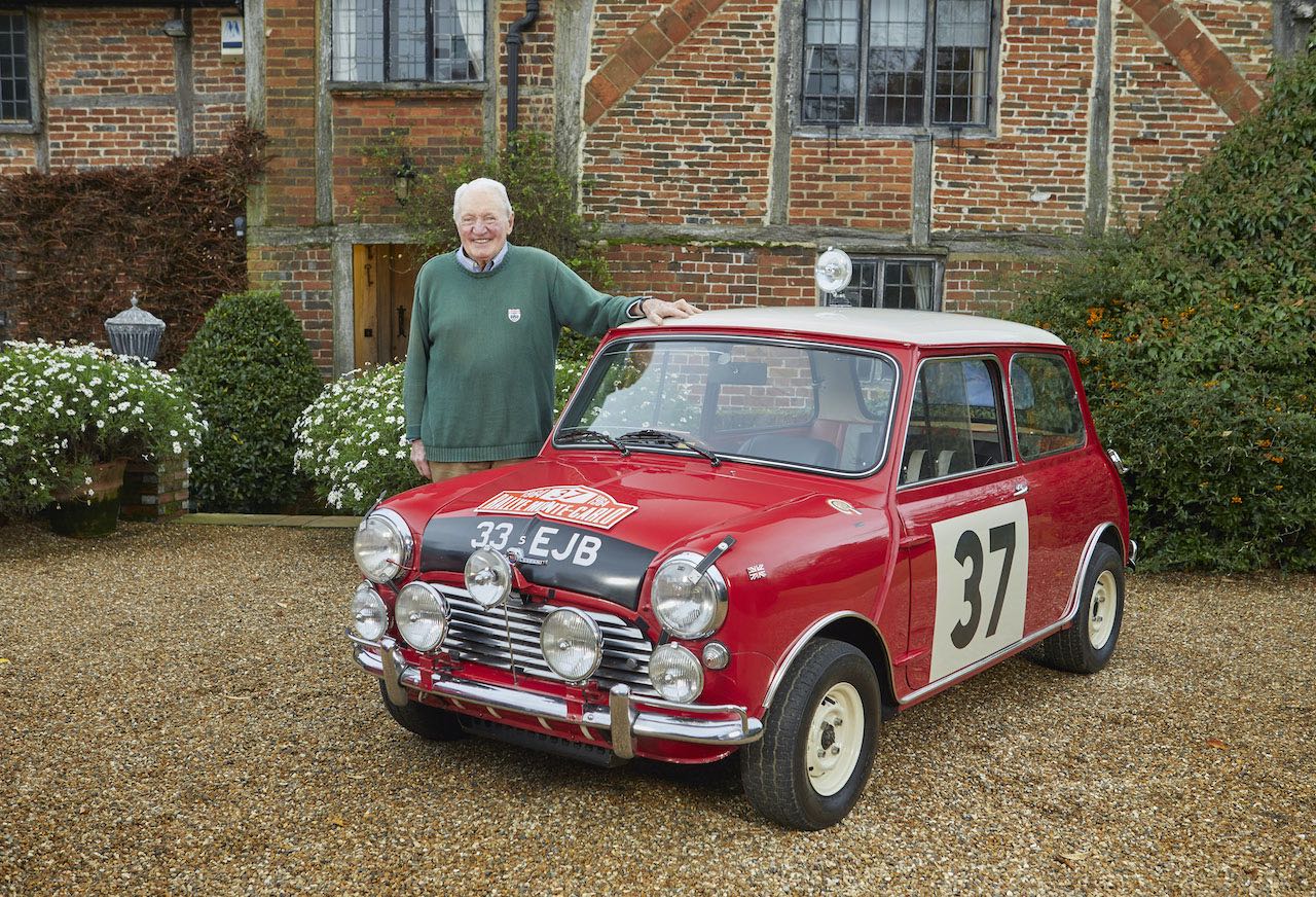 Rally legend receives new MINI Paddy Hopkirk Limited Edition