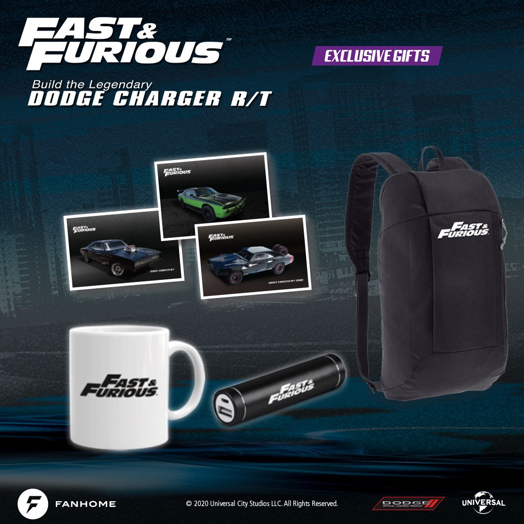 Dodge Charger R/T de la série Fast & Furious pour les amateurs de construction.