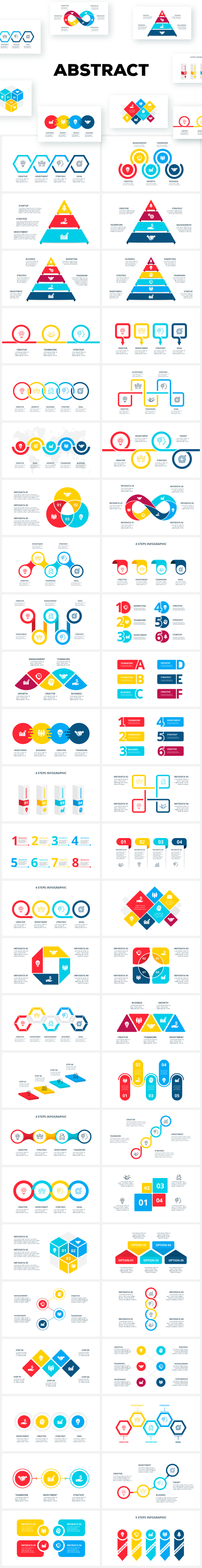 Multipurpose Infographics PowerPoint Templates v.5.4 - 202
