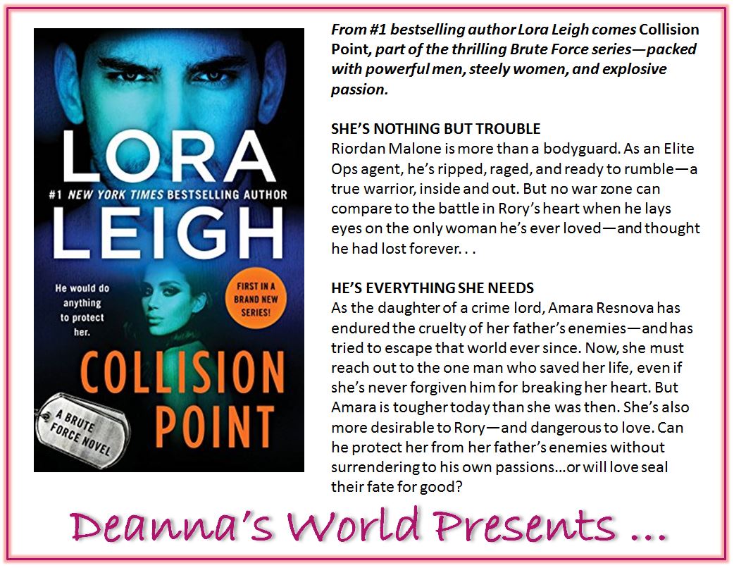 Collision Point by Lora Leigh blurb