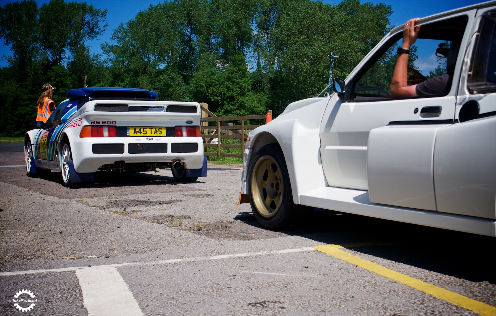 Take to the Road Feature Passenger ride in a 1984 Ford RS200