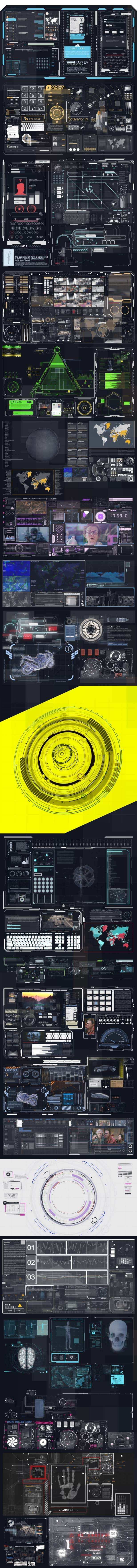 HUDGE | Generator of Hi-Tech Elements | 1850+ HUD UI - 23