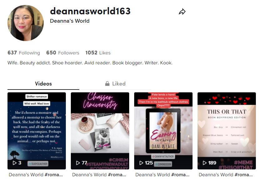 Deanna's World TikTok