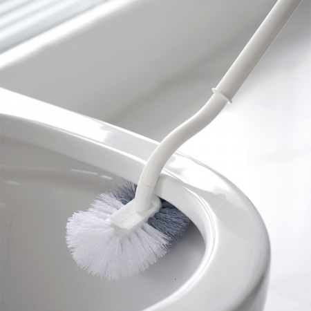 Cepillo de baño blanco, 38cm