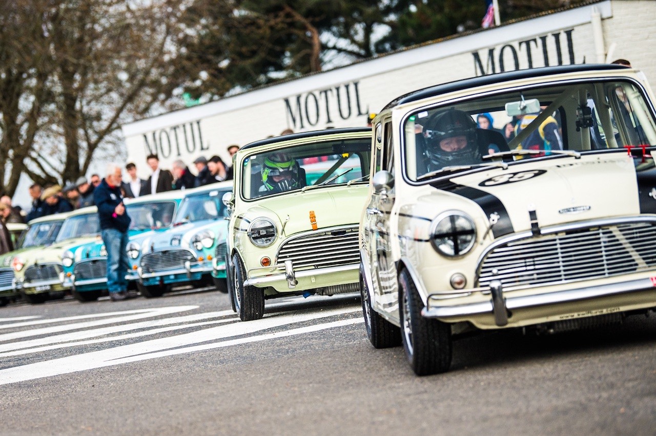 Brian Johnson and Sir Chris Hoy to race Mini Coopers at Goodwood Revival