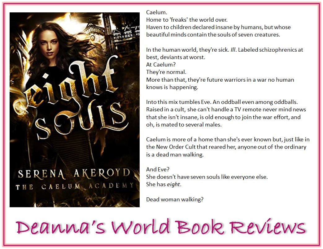 Eight Souls by Serena Akeroyd blurb