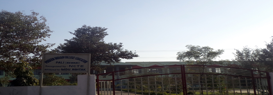 Modern Indian College of Education, Rewari Image