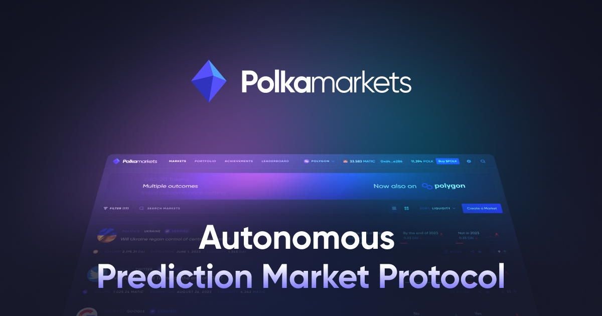 Polkamarkets - Web3 Prediction Markets for everyone