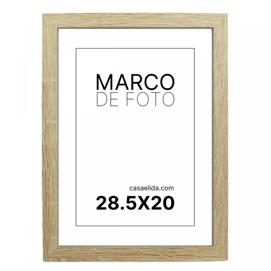 Marco de foto 32x24cm, madera mdf