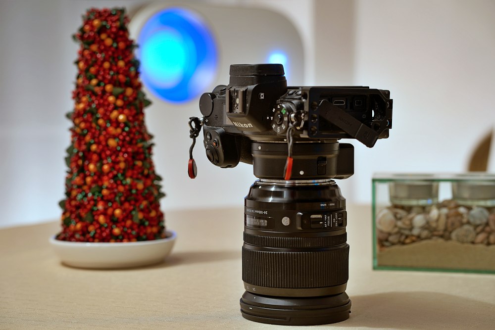 Sigma 24 105mm F4 DG OS HSM A With Nikon FTZ And Nikon Z6 Table