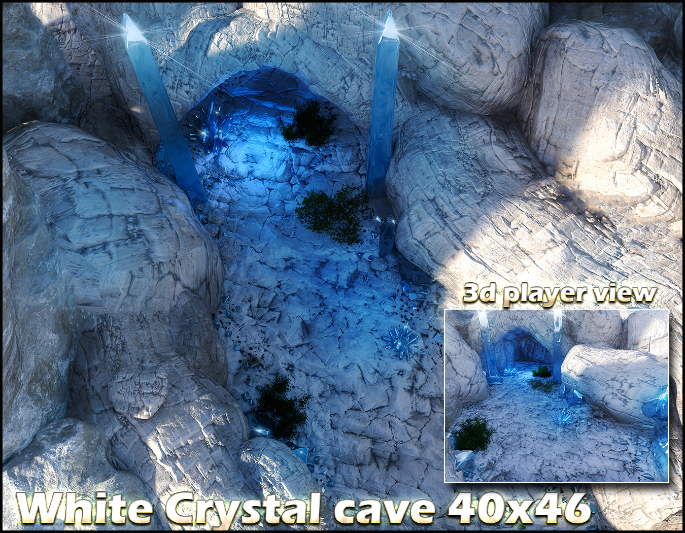 White Crystal cave
