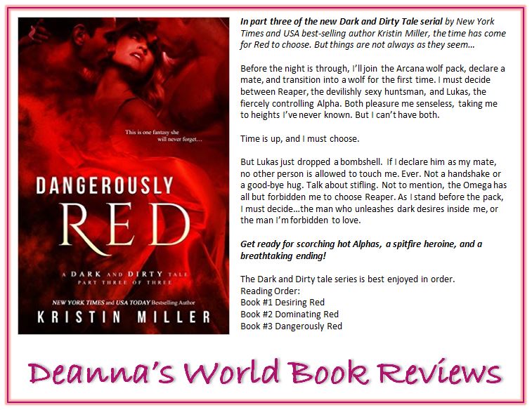 Dangerously Red by Kristin Miller blurb