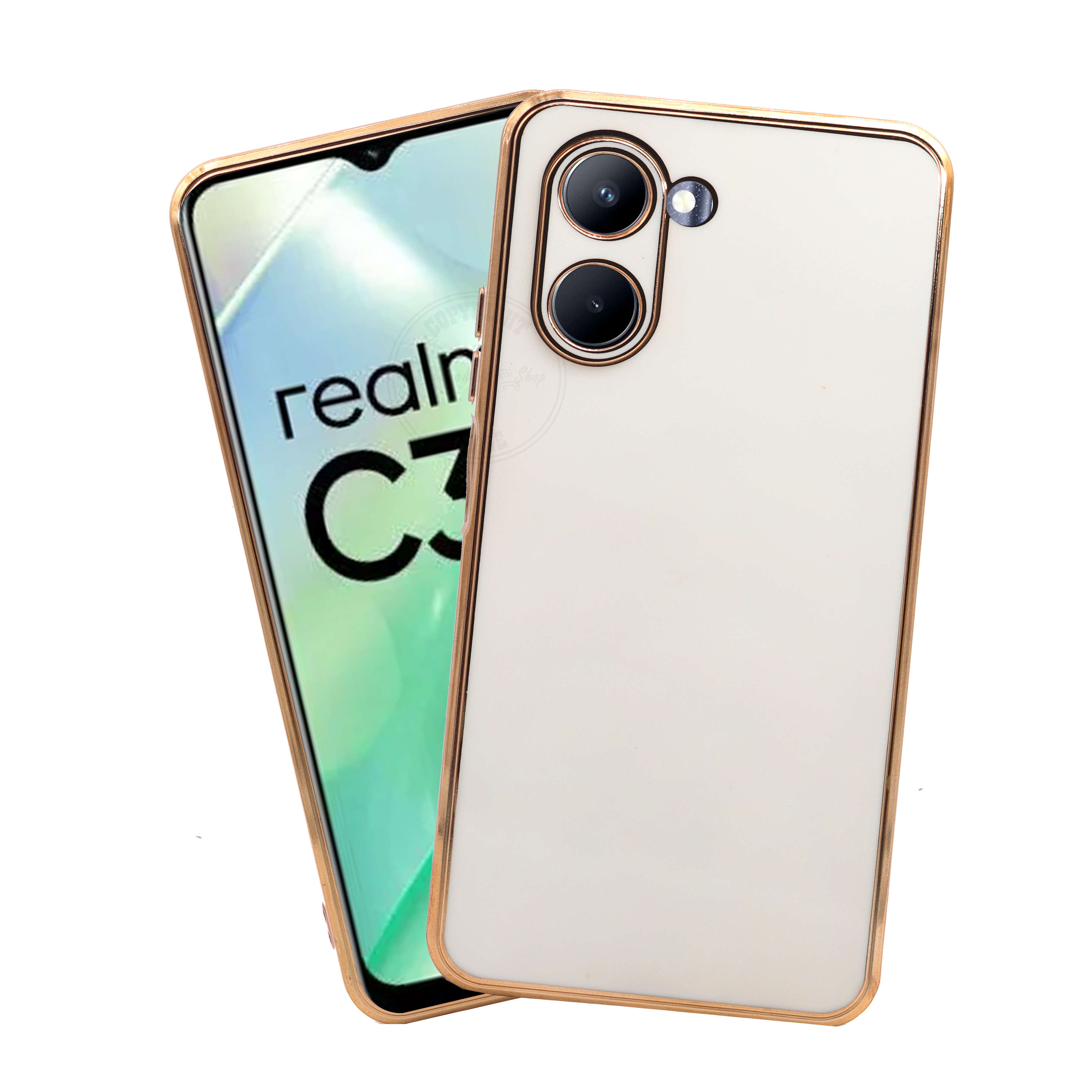 Realme C33 - 6D Chrome Mobile Back Cover