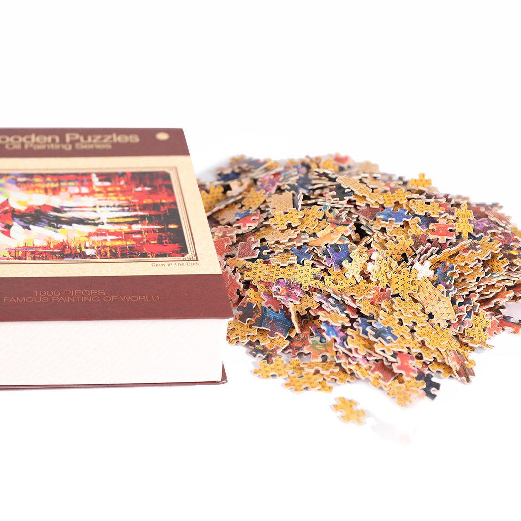 Jigsaw Puzzles 1000 Pieces Set Wooden Adult Kids Toys Activity Games Home Decor