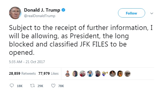 Trump to Open JFK Files Trump%20Open%20JFK%20Files