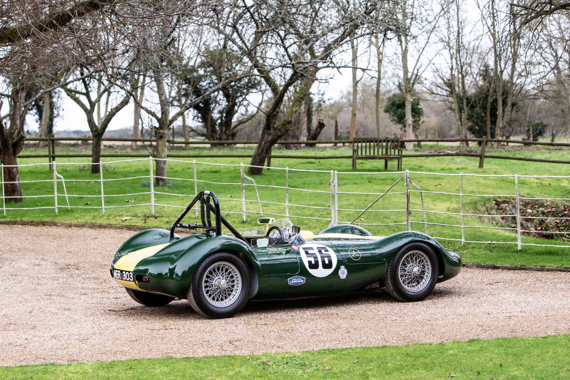 Unique 1956 Lister-Maserati racer leads Bonhams private sale