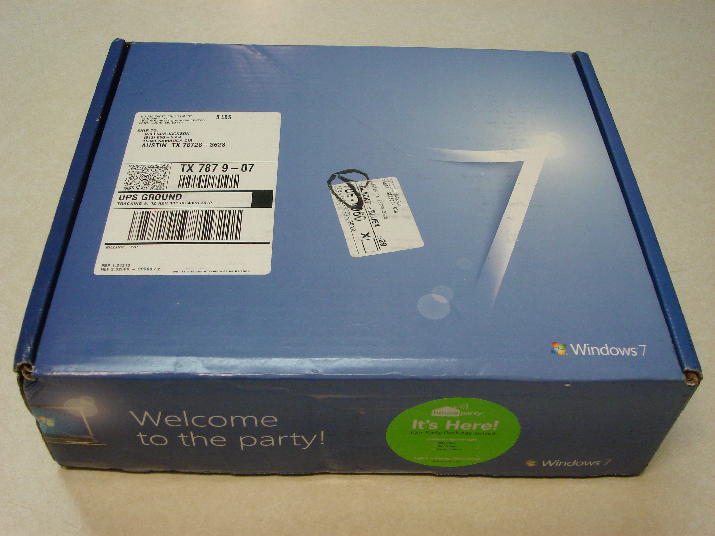 Windows 7 Box