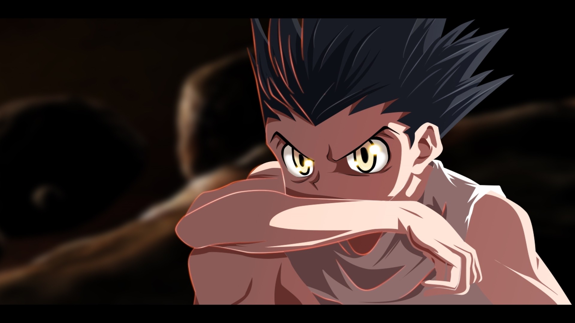 Wallpaper Hunter x Hunter 108 Hunter x Hunter, Gon Freecss , anime boys, yellow eyes, anime