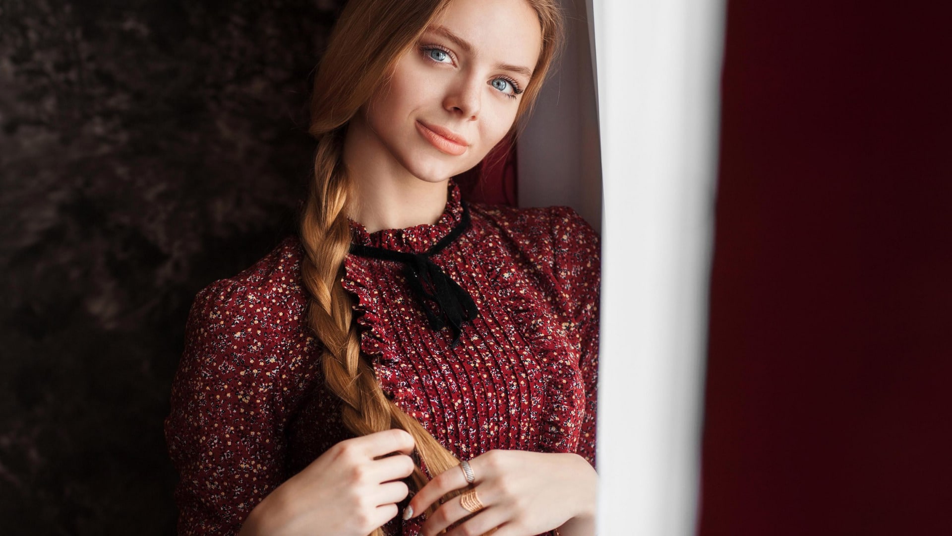 girls with pigtails