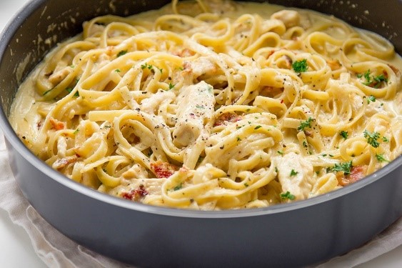 Chicken fettuccine alfredo