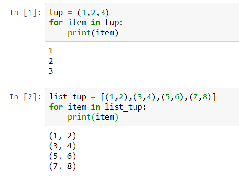 tuple unpacking